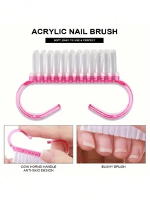 25-Piece Beginner Acrylic Nail Kit - 12 Glitter Colors, Professional Extension Tools & Accessories, Hypoallergenic Gel & Powder Set For Women