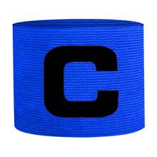 1 pieza Brazalete ajustable y elástico de capitán con la letra "C", disponible en varios colores, para combinar con juegos y entrenamientos de deportes de equipo a fin de identificar claramente la posición del capitán del equipo y facilitar las actividades
