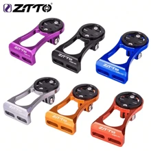Soporte para computadora de bicicleta ZTTO para Garmin, Cateye, Bryton GPS, GoPro, soporte para cámara deportiva y luz, extensión de manillar para bicicleta de carretera