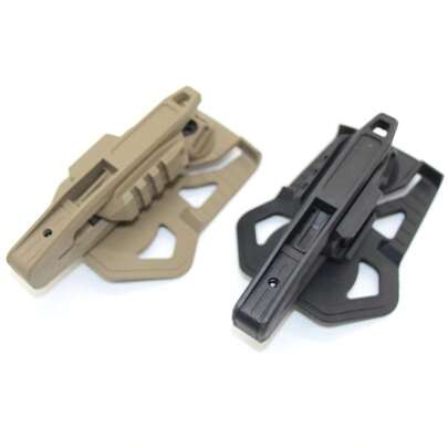 Reversible Holster, Multi-Functional Adjustable Holster For 9mm/SW40/357 G17 G19 Waist Quick-Release Holster - Tan Color