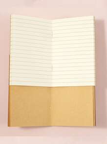 1 Set A7 Size Binder Notebook With Blank Pages And Lined Pages, Portable And Convenient For Diary, Note-Taking, Drawing,School Supplies,Back To School - A7 - View 5