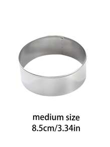 1 pieza/3 piezas/7 piezas Molde para hacer empanadillas de acero inoxidable, Herramientas de corte de piel de empanadillas de acero inoxidable, Juego de moldes para empanadillas de acero inoxidable, Molde para hacer empanadillas de acero inoxidable, Pinza para empanadillas, Molde para dar forma a empanadillas, Molde para envolver empanadillas - Plateado - Ver 17