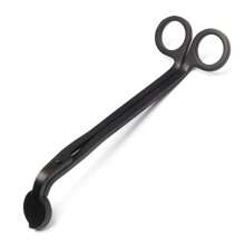 2Pcs Matte Black Candle Wick Trimmer Heavy-Duty Black Candle Scissors Wick Dipper Tools Set Stainless Steel Candle Cover Tools Kit Candle Wick Trimmer, Candle Wick Dipper Professional Candle Styling Kit For Candle Lovers Candle Accessory Set, A Gift Or Daily Or Festival Use, All Your Candle Care Needs Gifts Birthday Graduation