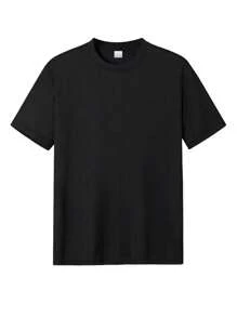 Camiseta casual holgada de cuello redondo personalizada y personalizada para hombres: agrega 4 imágenes personalizadas, camisetas del orgullo familiar, camisetas de graduación del grupo 2025, camisetas del escuadrón de graduación, camiseta de estudiante de último año 2025, camiseta de graduado 2025, regalo de graduación, camiseta de graduado de escuela secundaria, elegante, moda, hipster, casual, mínimo chic, personalizado, único, disfraces de chico, guardarropa cápsula, estilo básico/urbano para hombres, regalos ideales para él, novio, familia, amigos, para cumpleaños, para vacaciones/feriados, para escuela/competencia, para deportes/escalada