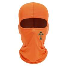 4pcs/2pcs/1pc Cross Printing Ski Mask Spring And Summer Balaclava Face Mask For Men Women UV Protection Windproof Scarf For Snowboard Motorcycle - Multicolor - View 8
