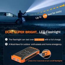 Dung lượng lớn 30000mAh/10000mAh Năng lượng mặt trời cho mọi thiết bị Sạc tích hợp 4 dây Sáu đầu ra Sạc USB, Có đèn flash kép và đèn chiếu sáng, La bàn. Thích hợp cho du lịch, tiệc tùng, làm việc, học tập Lựa chọn tốt nhất để làm quà tặng cho Apple IPhone, IPad, điện thoại Android, quà tặng cho gia đình, bạn bè, sinh nhật, mùa đông, lễ tình nhân, lễ Phục sinh Thích hợp cho vui chơi ngoài trời, mua sắm, du lịch, Nguồn điện di động An toàn và ổn định - trái cam - Xem 5