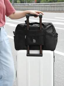 Fashionable Travel Handbag, Large Capacity Foldable Shoulder Bag, Backpack, School/Study Supplies Bag - Multicolor - View 5