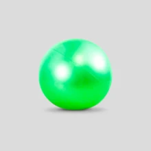 Kit de 3 Pelotas de Gel 1 Kg Para Aerobics o Rehabilitación - Verde - Ver 2