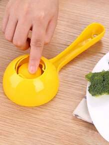 1pc, Rice Spoon, Rice Spoon Mold, Rice Ball Scoop Mold, Cooking Spoon Cooker, Rice Ball Mold For Kitchen, Yellow Non Stick Rice Spoon, Kitchen Supplies School Supplies,Back To School - Yellow - View 5