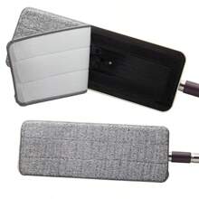 Replace The Microfiber Mop Head, Replacement Head, Floor Cleaning Cloth, Pads, Flat Squeeze Hands-Free Wringing Tools For Home And Kitchen - 45X12cm單邊 - 查看 5