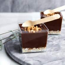 50/100/200 一套由材料制成的小木勺，每把尺寸为 11 厘米/4.33 英寸。非常适合甜点、冰淇淋、蛋糕、派对、毕业典礼、生日、婚礼和露营。 - 米色 - 查看 2