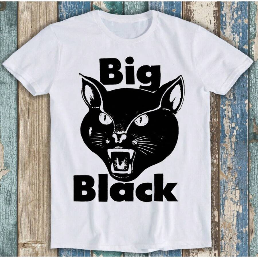 Big  Cat Music Noise Rock Atomizer Scratch Acid Gift Tee T Shirt M1373 - White - View 1