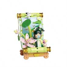 Miniso Série de rouleaux des quatre saisons Nanci TOP jouet : blocs de construction, jouets à assembler, décorations, articles de poche