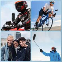 Silicone Protective Case For Insta 360 X4 With Lens Cap Hang Rope Soft Protective Sleeve Body Cover For Insta360 X4 Accessories - Black - View 3