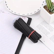 100支0.5毫米可擦凝胶笔芯 - 大容量蓝/黑色墨水，可水洗，非常适合学生书写！开学必备 - 彩色 - 查看 4