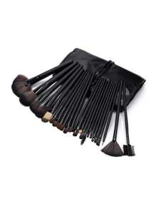 ECOTOOLS, On the Go Style Kit, Set de Brochas de Maquillaje, Brochas para Uso Diario, Kit de Viaje, Cerdas SuavesSet de brochas de maquillaje gruesas y suaves, negras, para fiestas y eventos al aire libre, sets de estilismo para exteriores, sets de brochas de maquillaje, brochas de maquillaje de uso diario, sets de viaje, brochas suaves