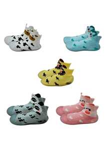 Baby Rubber Sole Shoes Pack Of 12 Pairs Wholesale Ye Store - 彩色 - 查看 1