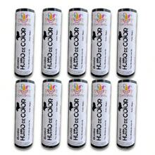 GRUPO CARNAVALLIA Smoke Bomb Bengal Colored Powder Party Festival Colors Event 10 Pcs - Black - View 10