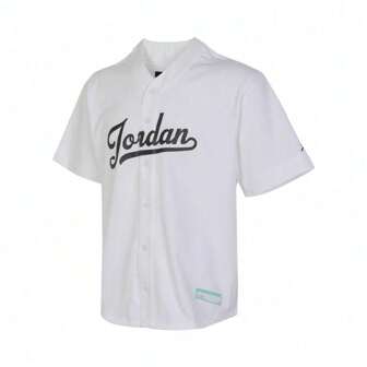 Jordan 2024 男士 AS FLT MVP STMT BSEBLL TOP T 恤，针织圆领短袖 TFN4664-100