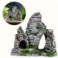 Resin Fake Mountain, Ornamental Craft, Fish Tank Decor, Aquarium Ornaments