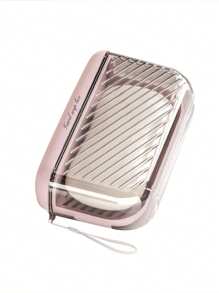 1pc Portable Travel Soap Dish With Lid, Sealed Drainage Soap Box, Bathroom Soap Storage Holder - Multicolor - View 10