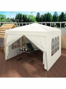 Toldos Plegables Tienda De Fiesta Carpa Impermeable (Blanco/3 * 3) - 1 - Ver 6