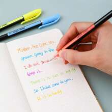 KIT With 12/24/36 Colored Gel Pen NEON COLORS And Pastel 1.0 Mm School Supplies Highlighter - 24 種顏色 - 查看 3
