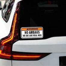 无安全气囊汽车创意贴纸汽车乙烯基薄膜趣味贴花适用于汽车保险杠窗户摩托车笔记本电脑墙壁油箱盖汽车装饰配件 - 20x10cm/7.87x3.93inch - 查看 9