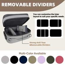Large Storage Bag With Combination Lock, Waterproof Travel Organizer, Large Capacity Travel Organizer Bag