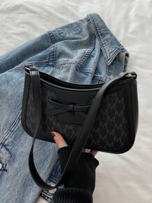 Fashionable Versatile High-End Niche Shoulder Bag For Women, 2025 New Model Underarm Bag, Shiny Ladies Handbag