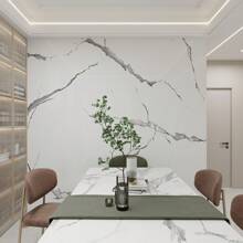 简约 Ins 风格绿色、黑色、白色、灰色大理石纹、仿砖壁纸自粘式可移除防水防潮壁纸,适用于卧室舒适高档的感觉,浴室仿瓷砖贴纸,大理石台面接触纸台面厨房台面接触纸防水乙烯基大理石壁纸 11.8 X 23.6 英寸礼物生日毕业房间装饰家居装饰墙壁装饰浴室装饰卧室装饰房间装饰用品客厅装饰房屋装饰家居装饰客厅墙纸墙贴墙贴 - 彩色 - 查看 16