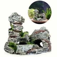 Resin Fake Mountain, Ornamental Craft, Fish Tank Decor, Aquarium Ornaments