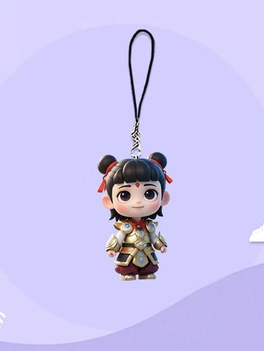 Nezha 2 The Magical Child Disturbance Of The Sea Lotus Cookie Cp Phone Chain Pendant Cartoon Nezha 2 The Magical Child Disturbance Of The Sea Lotus Cookie Cp Phone Chain Pendant Cartoon