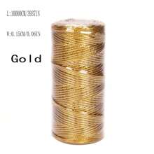 1 Cuộn 1,5mm 100M Dây Macrame Vàng Bạc Dây Thừng Cho May Vá DIY Dây Thừng Ruy Băng Thủ Công Dây Thừng Xoắn Chỉ Trang Trí Nhà Giáng Sinh, Giáng Sinh Ngày Valentine - nhiều màu - Xem 8