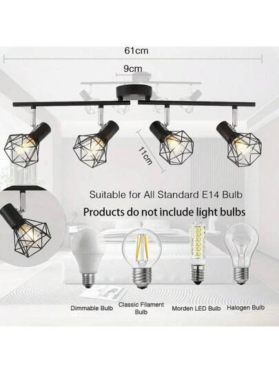 Plafondlamp Modern 5ae8 view 2