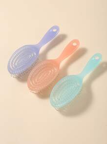 每个人都喜欢这款梳子，它具有可爱精致的镂空设计。它是完美的情人节礼物。它配有头皮按摩功能，可用于干发和湿发。它能有效梳理头发，使头发顺滑无结。其紧凑的尺寸确保了便携性，让您轻松随身携带。 - 彩色 - 查看 26