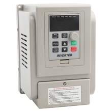 Inversor de Variador VFD de 4.4 kW Inversor de Variador de Frecuencia Variable Monofásico de 220V AC Inversor del Controlador de Velocidad VFD de Motor Trifásico - Blanco - Ver 1
