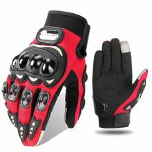 Gants de moto d'été respirants, gants de femmes pour la conduite, gants de moto à doigts complets, gants tactiles pour la conduite de moto, gants de protection anti-chute de course motocross étanches, accessoires de moto