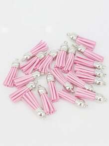 (20pcs/Pack) 4cm Retro British Style Tassels Keychain, Brooch, Clothing Decor, Bag Charm, Handmade DIY
