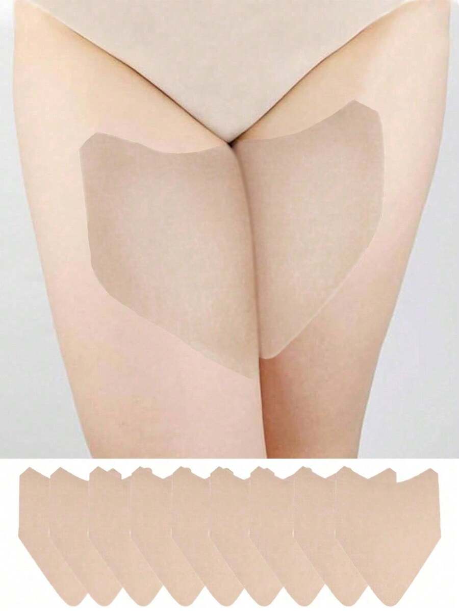 50/40/30/20/10 Stück Anti-Scheuern Oberschenkel Bänder, Oberschenkel Hohe Socken Anti-Reibung Anti-Scheuern Laufen Gehen Schönheit Oberschenkel Schutz Pads für Frauen, Anti-Scheuern Oberschenkel Pads für Innenschenkel um Scheuern und Reibung zu verhindern, unsichtbar für Männer und Frauen im Sommer, Sommerkühlung, Strand, Reisen - Haut - Übersicht 1