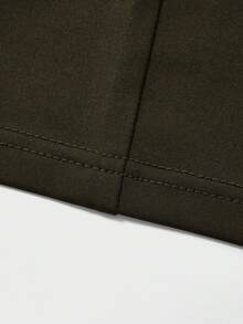 Floreya 纯色细肩带紧身连衣裙，弹力针织修身百搭中长连衣裙