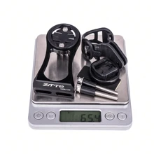 Soporte para computadora de bicicleta ZTTO para Garmin, Cateye, Bryton GPS, GoPro, soporte para cámara deportiva y luz, extensión de manillar para bicicleta de carretera