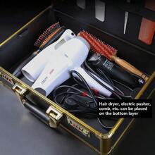 Suitcase Storage Box Barber Carrying Case Clipper Trimmer Organizer PasswordLock - 1 - View 4