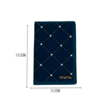 Complete Maternity Bag Kit: Changing Mat, Thermal Bottle Holder, Changing Mat, Backpack, Document Holder - Navy Blue - View 7