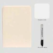 Cuaderno de pizarra reutilizable A5, conjunto con bolígrafo de pizarra, tela de borrado, Bloc de notas de cuero, planificador semanal, portátil, elegante, para oficina NS4F - Opción 4 - Ver 7