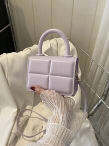 1pc High-Grade Small Bag Girls Bag Versatile Chain Messenger Bag Popular Retro Mini Handbag Plaid Small Square Bag New Fashion Niche Design Messenger Bag Girls Bag Popular Versatile Messenger Bag Is Very Suitable For Daily Matching And Also Suitable For Going Out For A Date And Shopping - Plaid Tote Bag - View 11