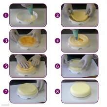 1pc Round Mousse Cake Mold, DIY Baking Mold, Silicone Fondant Mold, Glaze Mousse Cake Mold