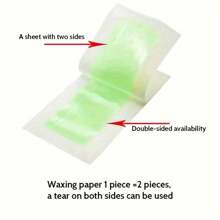 10/30/100 Sheets Gentle Hair Removal Wax Strips, Non-Irritating, Quick & Easy To Use, Depilatory Wax Papers, Portable For Travel Use ,Hair Products And Accessories For Barber Salon Beauty Travel Essentials