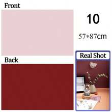 Photography Backdrops Wallpaper 57*87cm 2sides Solid Color Photo Background Props For Photo Studio Newborn Product Photographic