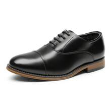Boy's Classic Oxfords Sophisticated Dress Shoes For Any Formal Or Casual Events - Black - View 5